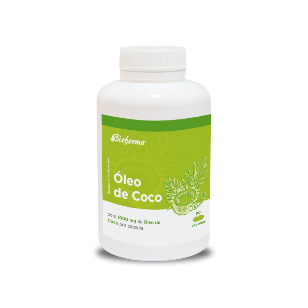 Óleo de Coco 1000mg 90 caps BIOFORMA